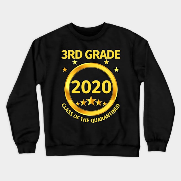 3rd Grade 2020 Class Of The Quarantined Crewneck Sweatshirt by badboy